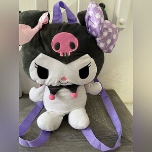 Sanrio Kuromi Plush Backpack